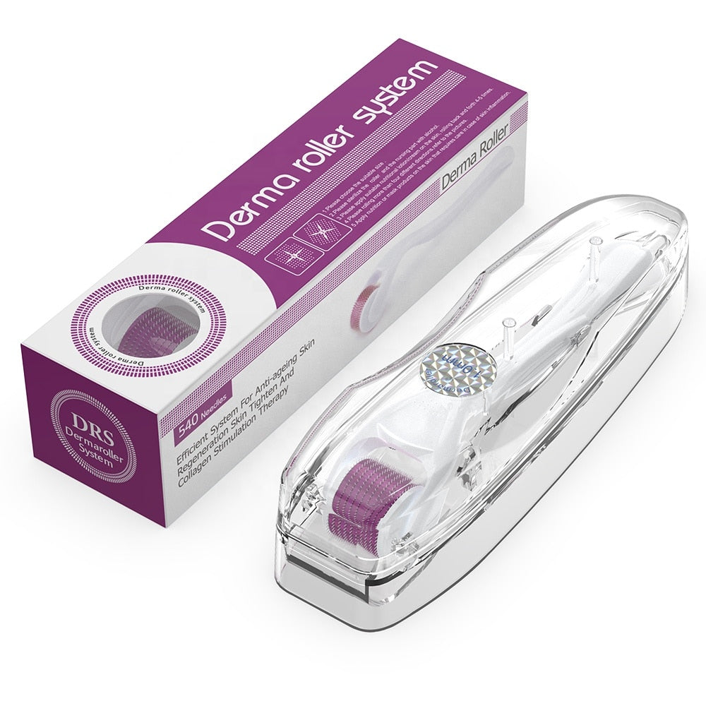 Derma Roller 540 Micro Needle Mesotherpy For Hair Grow Skin Care Meso Roller Microneedling Pen