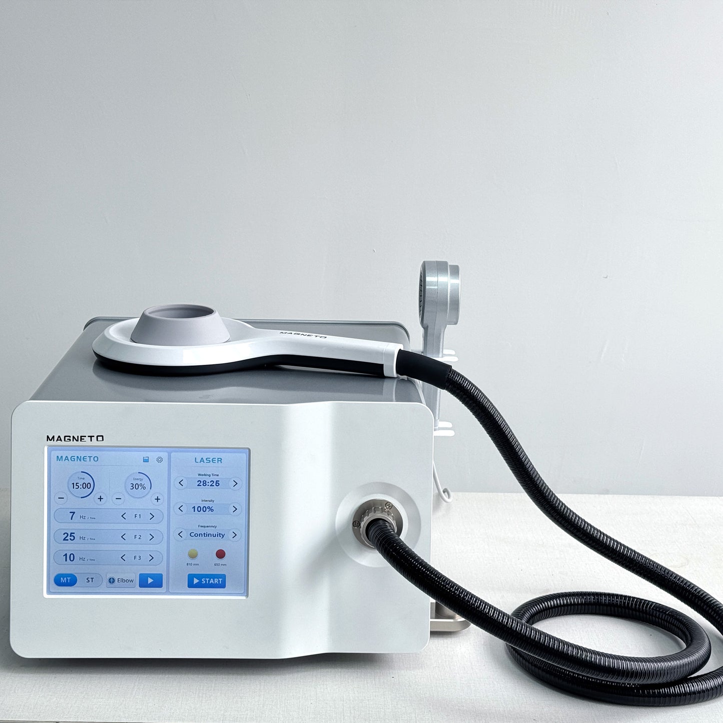 2 In 1 Pulsed Electromagnetic Field Therapy Combine with Cold Diodo Laser 650nm 808nm Wavelength for Pain Relief