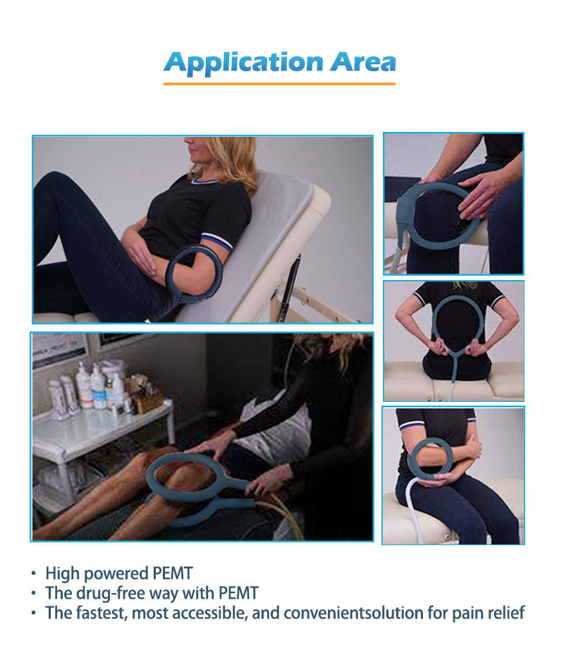 Physio Magneto 2 in 1 PEMF LOOP Magnetotherapy Machine Pulse Magnetic Machine With Horse Use Interface System