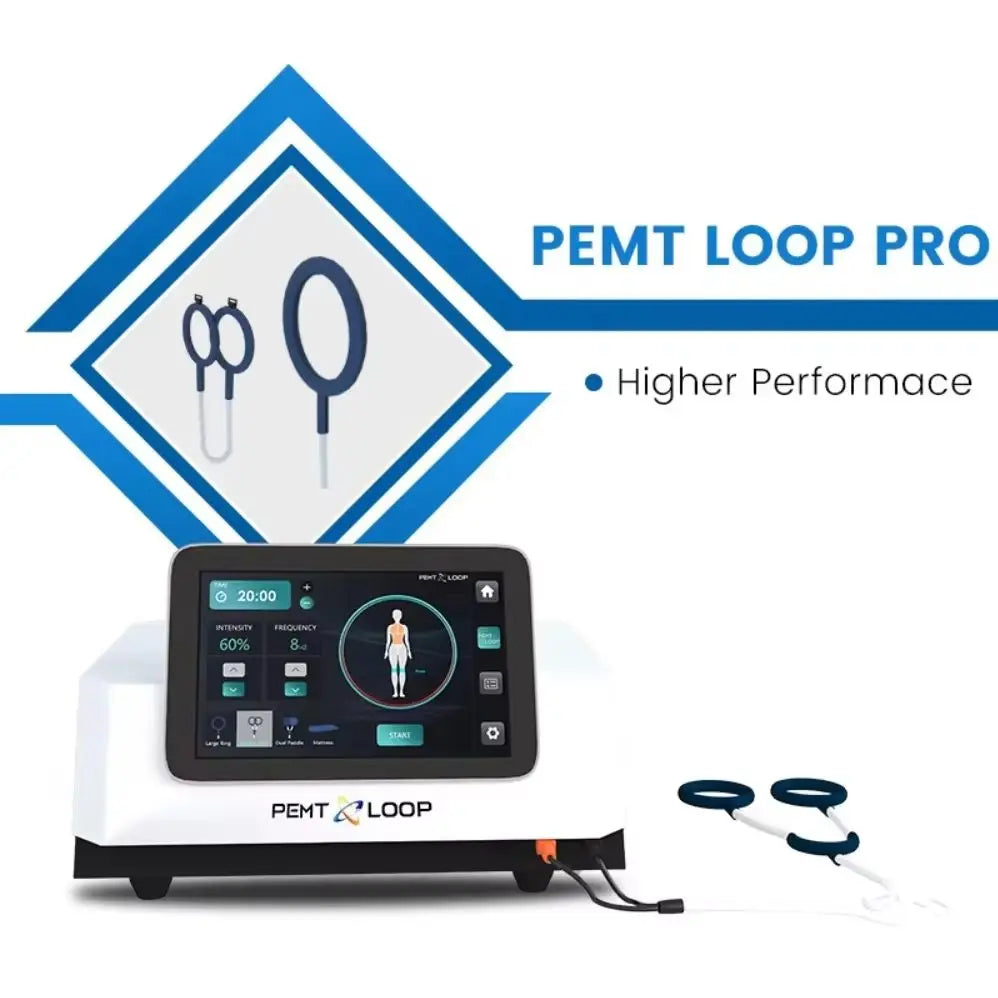 Physio Magneto 2 in 1 PEMF LOOP Magnetotherapy Machine Pulse Magnetic Machine With Horse Use Interface System