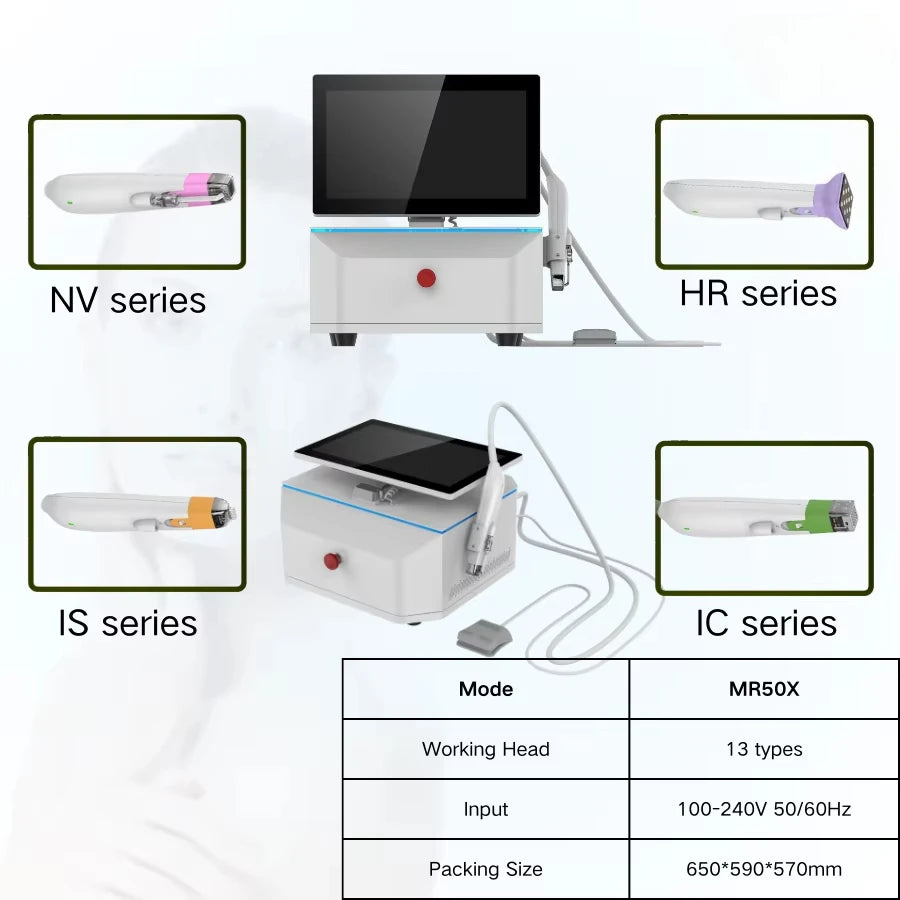 Top-Quality  Thermal Vacuum Micropin Device for Skin Tightening & Face Lifting Facial Wrinkle Removal Machine