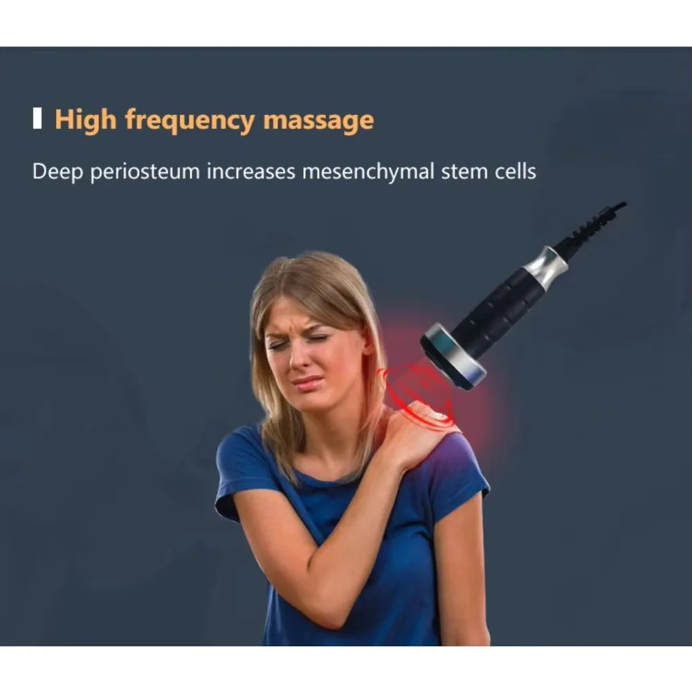 2 In 1 Ultra Care Pro Ultrasound And Radial Shockwave Physical Therapy Machine For Pain Relief For Home Use