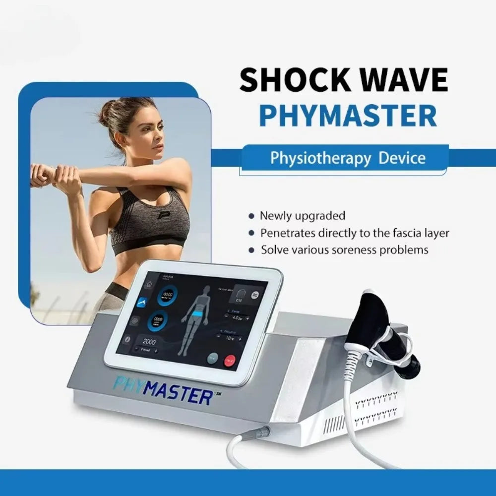Radial Shockwave Therapy For Face Softwave Shockwave Therapy for Improved Skin Elasticity For Body Pain Relief