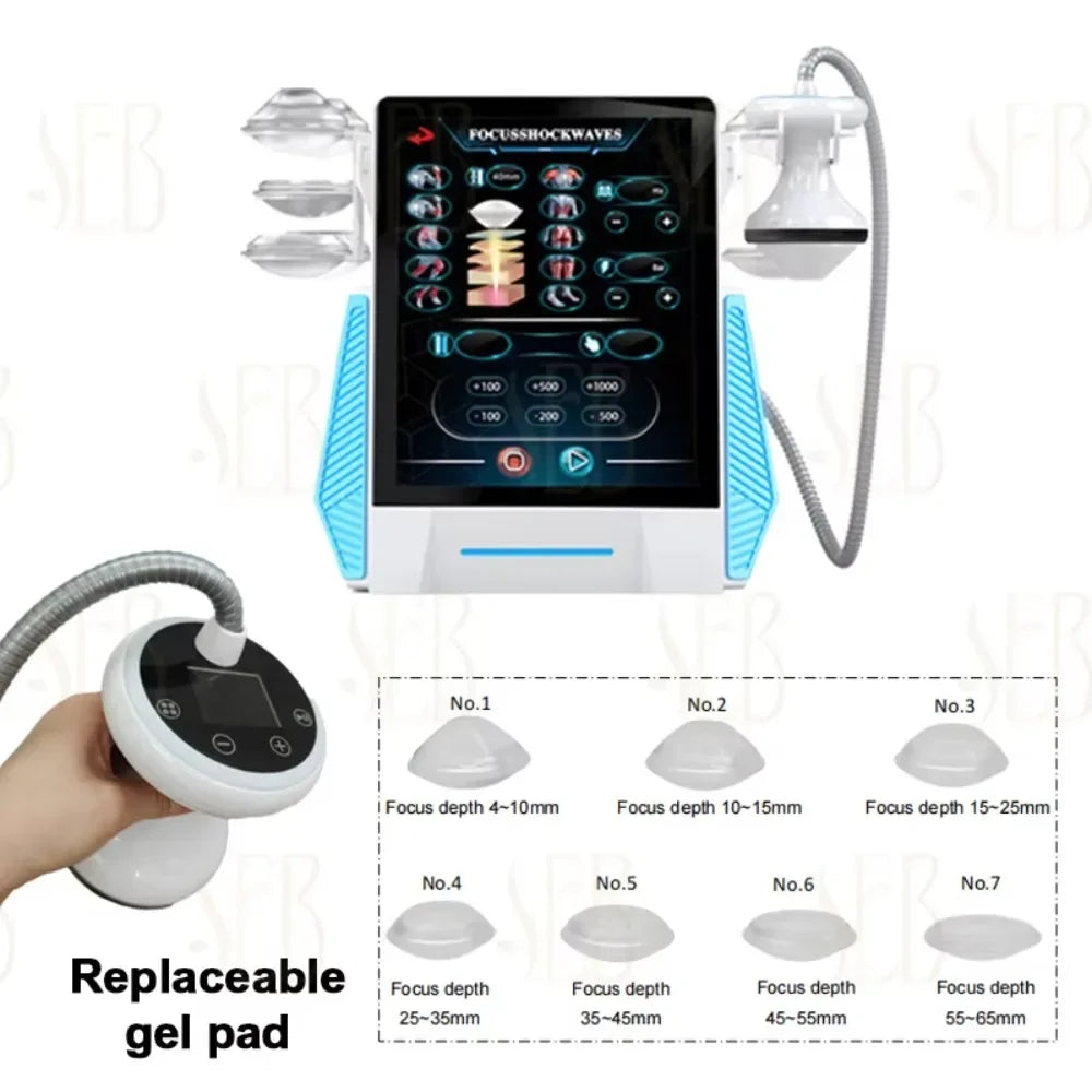 Professional Physiotherapy Focused Extracorporeal Shockwave Therapy For Low Back Pain Fast Pain Relief For Erectile Dysfuction