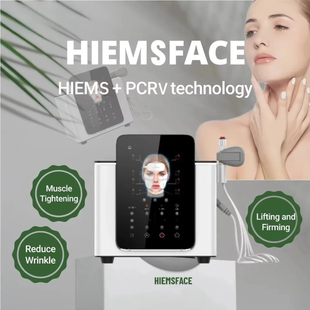 Ems Face EMRF Sculpt PCRV Wrinkle Removal Face Lifting Face Beauty Machine with 5 Patches