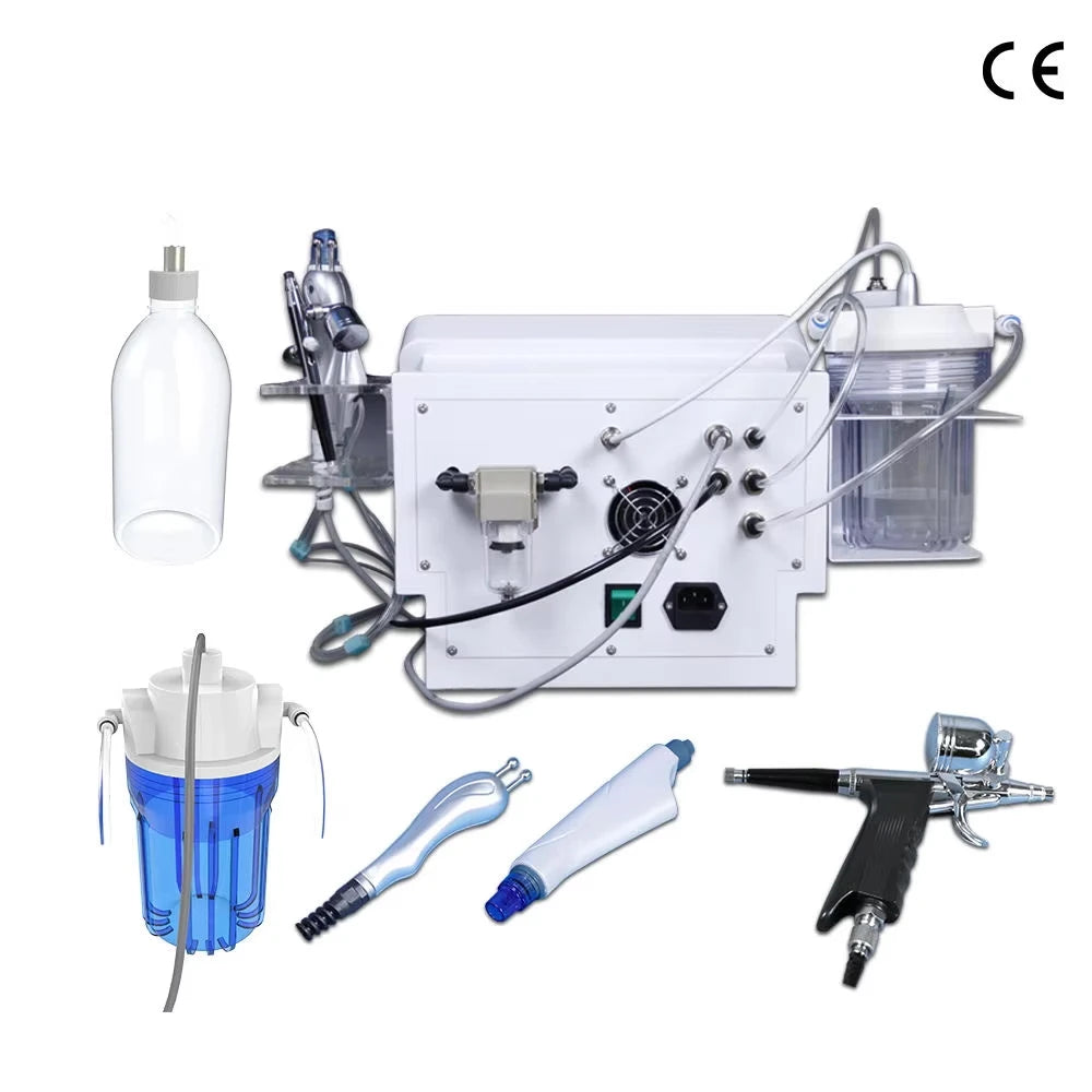 Multifunction Portable Diamond Dermabrasion Machine with Spray Function Bio  Facial Jet Peel Bio Water Oxygen Skin Care Machine