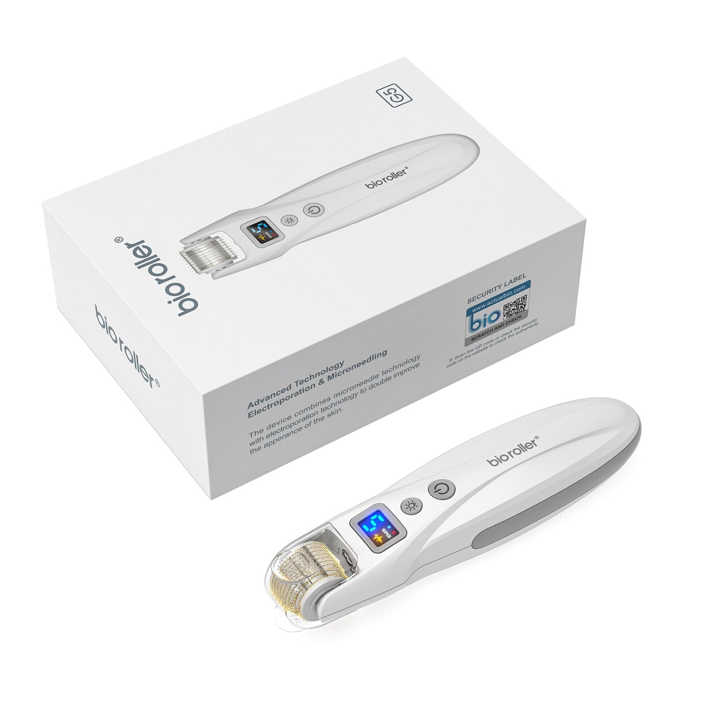 Derma roller Micro Current Bio roller G5 Microneedling Pen EMS+LED Light Threpay Derma Roller 0 5mm
