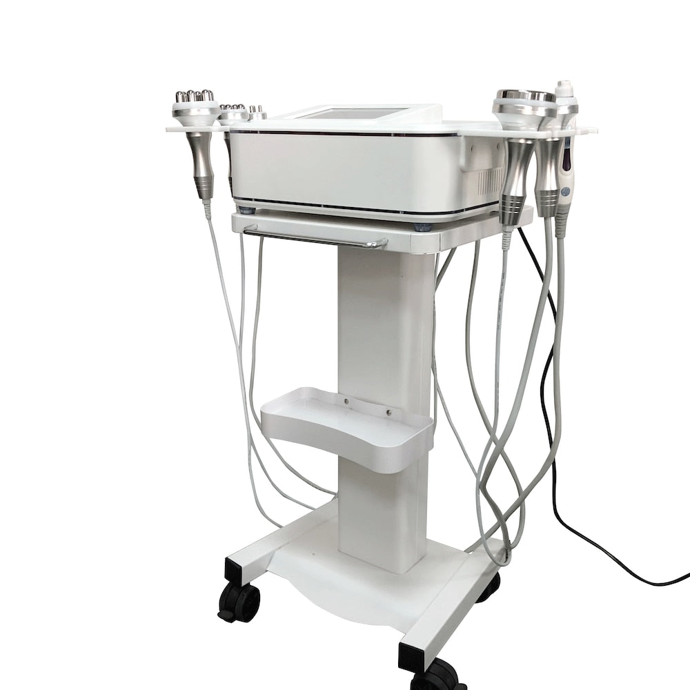 Portable Radio Frequency 6 in 1  Vacuum Vibration RF 40K Ultrasound Body Slimming Fat Reduce
