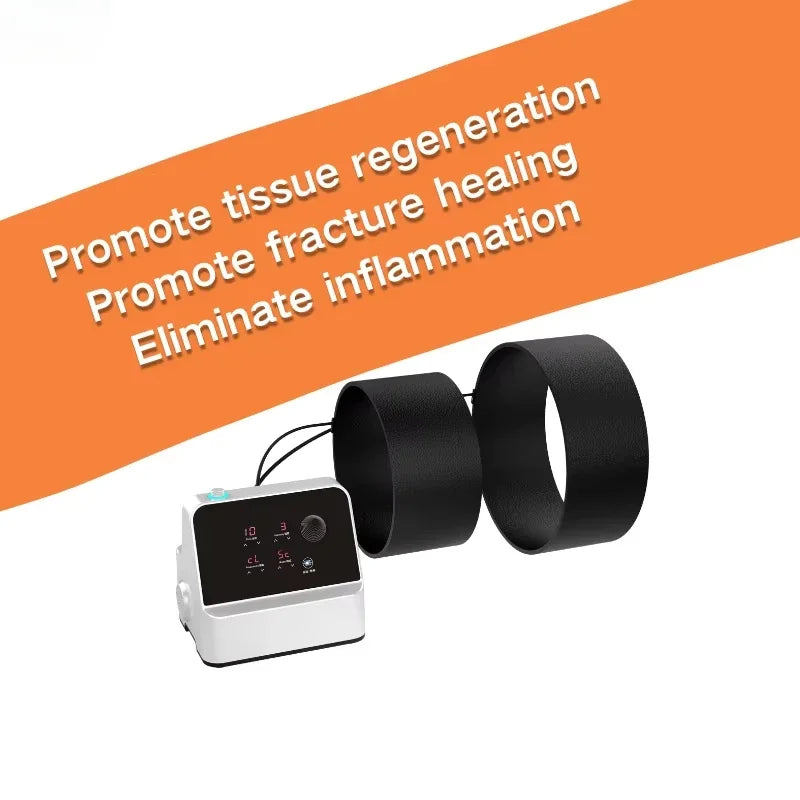 30 Gauss Magnetotherapy 2 Rings Magnetic Therapy Physiotherapy Pain Relief Machine Body Rehabilitation Physical Therapy Equipment