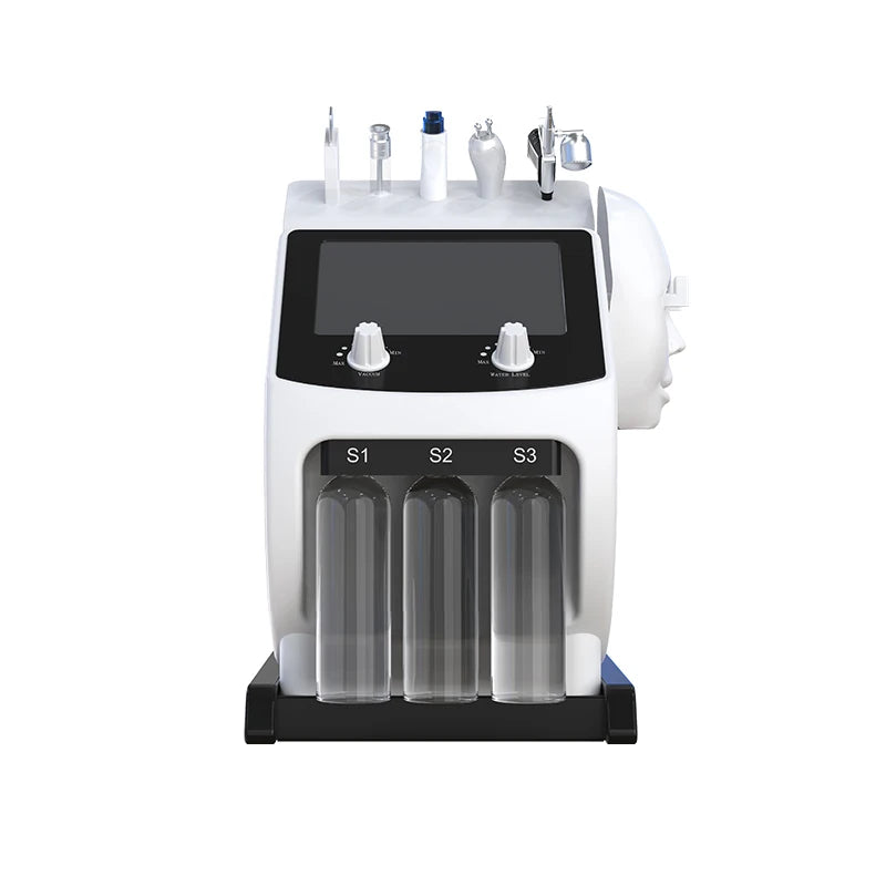 6 in 1 Microdermabrasion Aqua Peel Deep Cleaning Skin Tightening Portable Hydro Water Facial Jet Machine Hydrofacials Machine