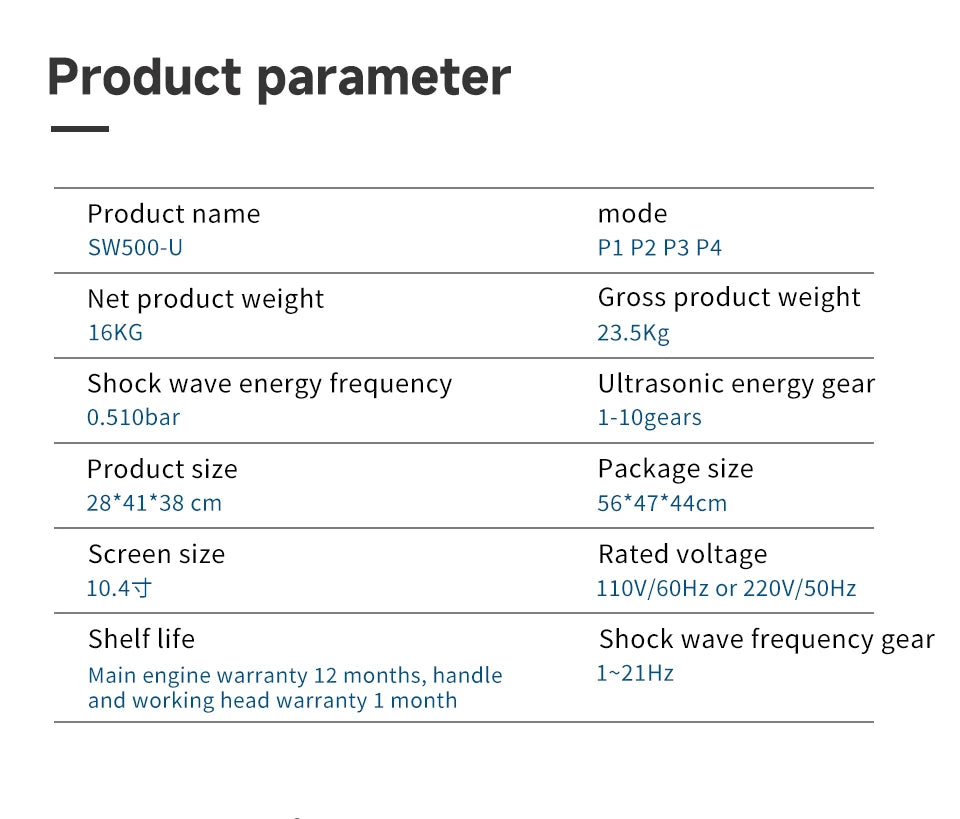 Factory Eswt Vet Shock Wave for Horse Pain Relief Device Shockwave Machine Vet Storz or Physical Therapy Ed and Pain Relief