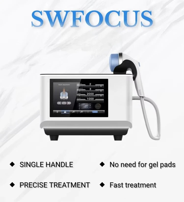 FSWT Shockwave Machine Vet Focales Focused Shock Wave Therapy Machine Plantar Fasciitis Erectile Dysfunction Treatment