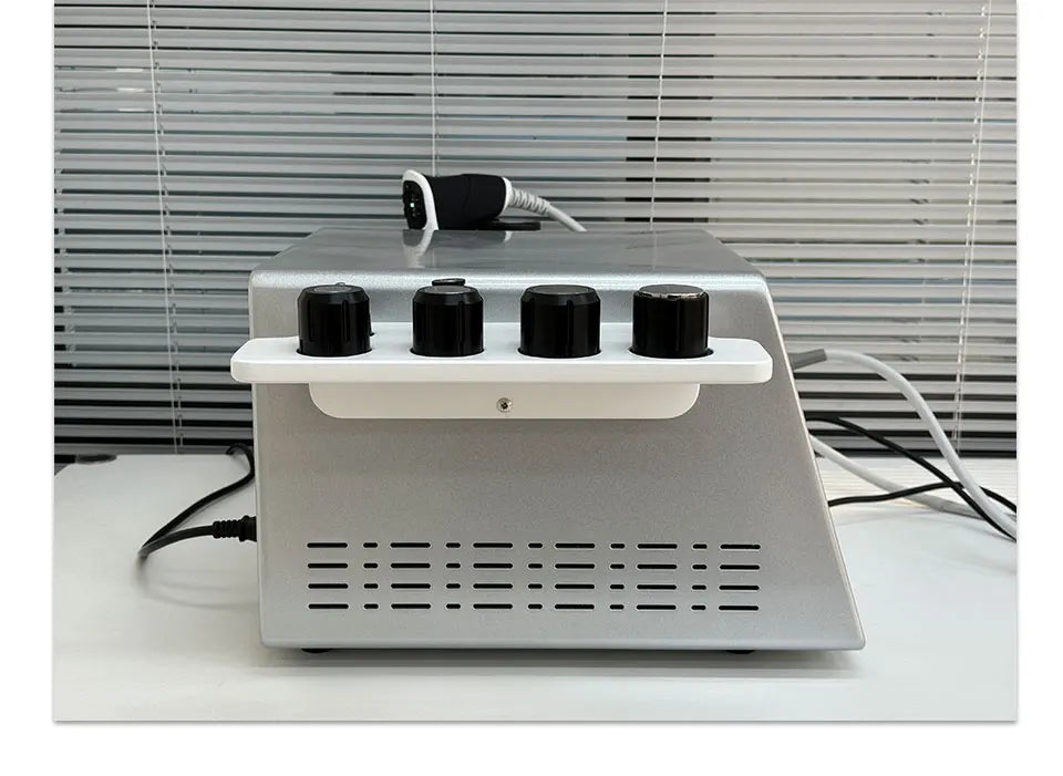 New Physiotherapy Equipment Vibration&Shockwave 2in1 Therapy  Focused Shockwave Ultrawave Physiotherapy Machine