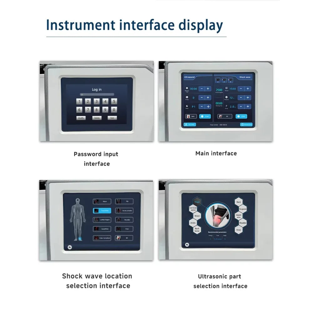 Factory Eswt Vet Shock Wave for Horse Pain Relief Device Shockwave Machine Vet Storz or Physical Therapy Ed and Pain Relief