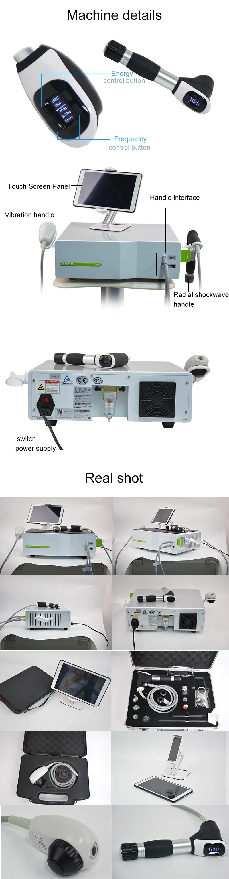 Shock Wave  Focus Shockwave Storz Focal Storz-Shockwave Radil Mb100 Ondas Shockwave Focused De Choque Body Shock Wave Machine