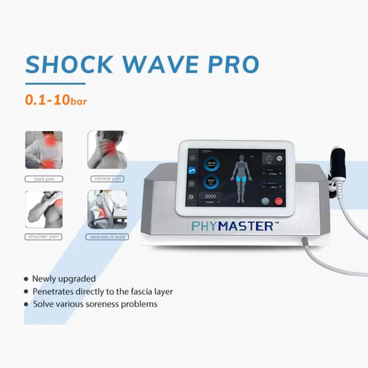 Radial Shockwave Therapy For Face Softwave Shockwave Therapy for Improved Skin Elasticity For Body Pain Relief
