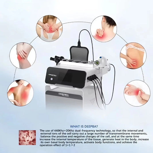 Tecar Physiotherapy Machine 448k Cet Ret Tecar Therapy Tecar Machine Physical Therapy For Pain Relief And Cellulite Reduction