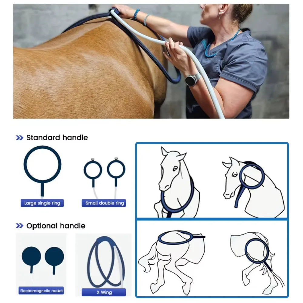 Veterinary Instrument PEMT Loop Magnetic Physiotherapy Device for Horse and Dog Orthopedic PEMF by Vet