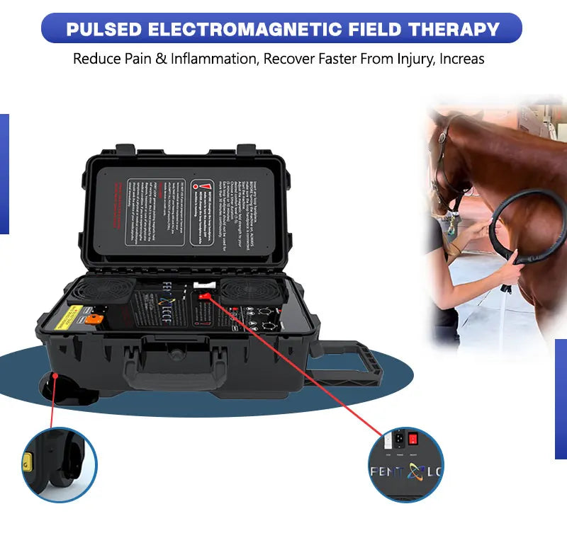 Veterinary Instrument PEMT Loop Magnetic Physiotherapy Device for Horse and Dog Orthopedic PEMF by Vet