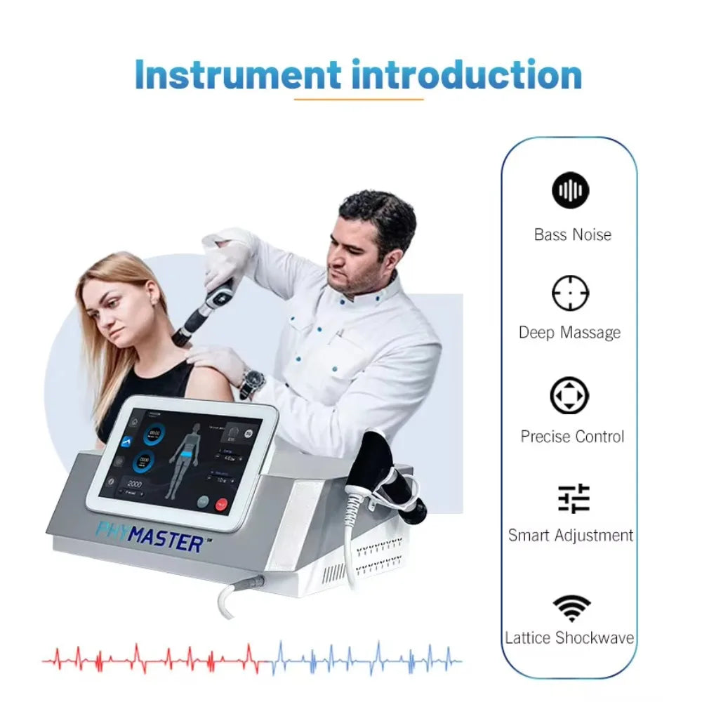 Radial Shockwave Therapy For Face Softwave Shockwave Therapy for Improved Skin Elasticity For Body Pain Relief