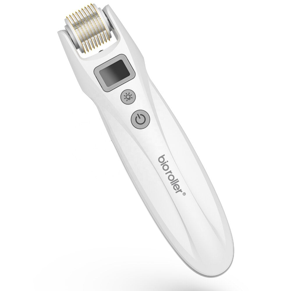 Dr Pen Auto Derma Roller Micro Current Bio Roller EMS Lift Microneedling Skin Rejuvenate Collagen+LED Light Threpay