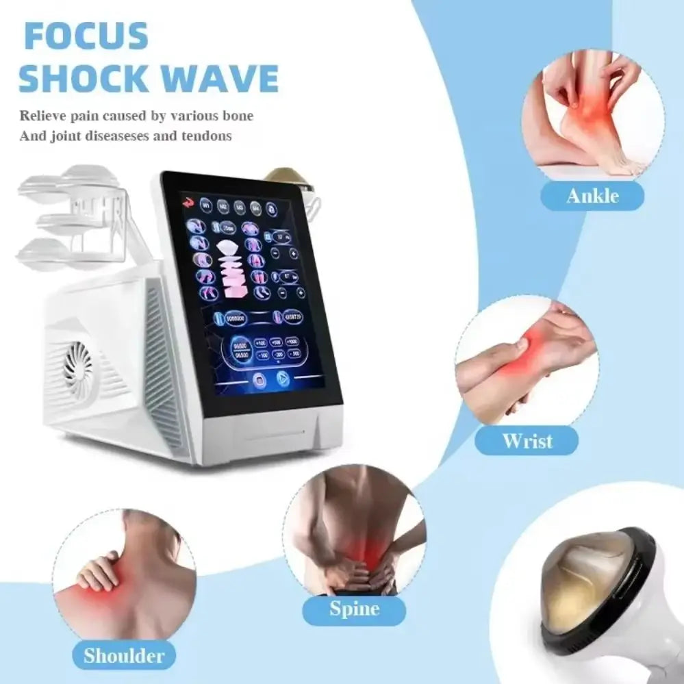 Professional Physiotherapy Focused Extracorporeal Shockwave Therapy For Low Back Pain Fast Pain Relief For Erectile Dysfuction