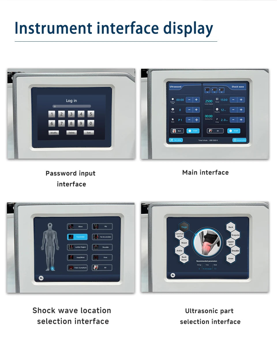 Factory Eswt Vet Shock Wave for Horse Pain Relief Device Shockwave Machine Vet Storz or Physical Therapy Ed and Pain Relief