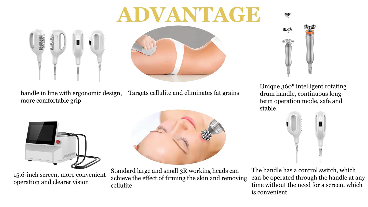 New Beauty Equipment Rotating Endos Slimsphere Inner Ball Roller Machine For Body Slimming Endos Roller