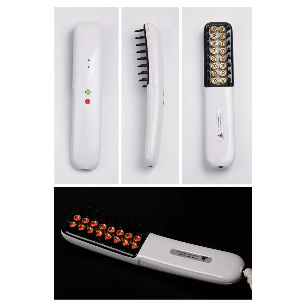 Electric Hair Growth Comb RF Hair Growth Comb Skin Rejuvenation Mode Straight Hair Comb