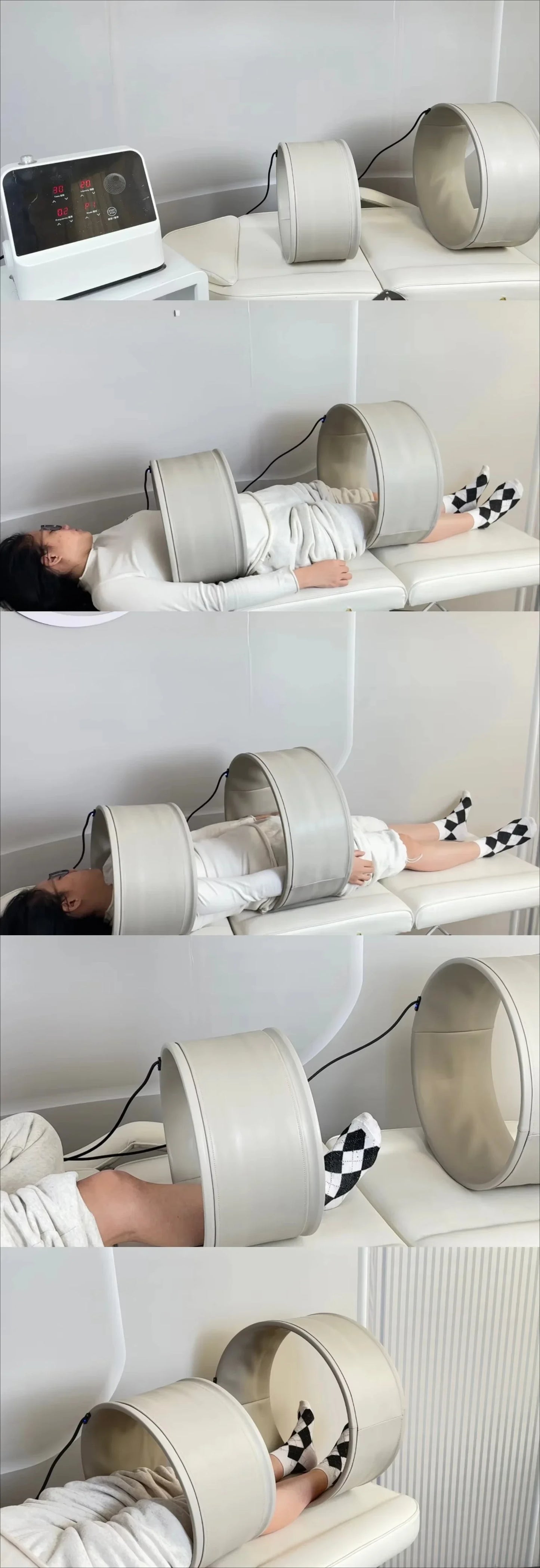 30 Gauss Magnetotherapy 2 Rings Magnetic Therapy Physiotherapy Pain Relief Machine Body Rehabilitation Physical Therapy Equipment