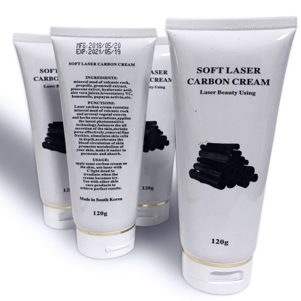 Black Doll Laser Carbon Peeling Cream Skin Whitening Facial Carbon Gel for Q-Switch 1064 532 Machine