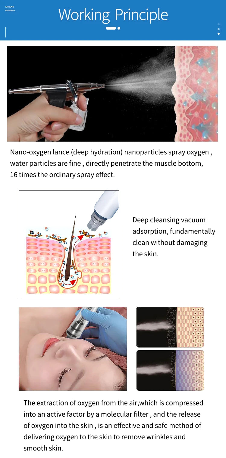 6 in 1 Microdermabrasion Aqua Peel Deep Cleaning Skin Tightening Portable Hydro Water Facial Jet Machine Hydrofacials Machine