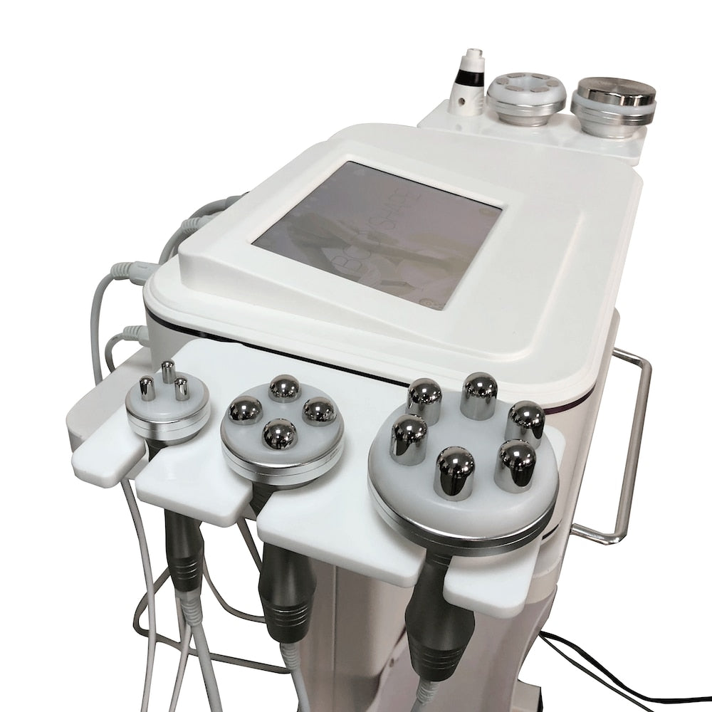 Portable Radio Frequency 6 in 1  Vacuum Vibration RF 40K Ultrasound Body Slimming Fat Reduce