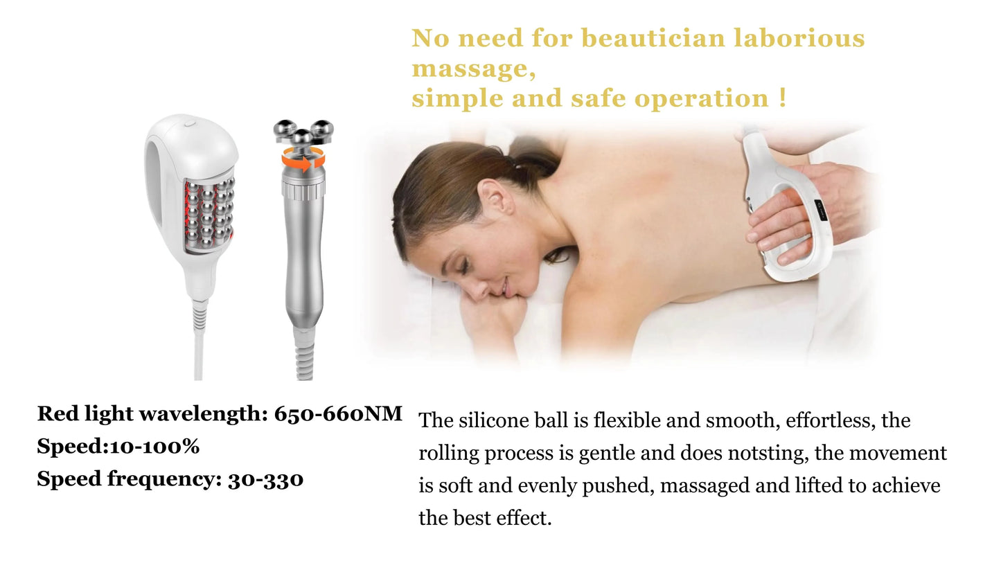 New Beauty Equipment Rotating Endos Slimsphere Inner Ball Roller Machine For Body Slimming Endos Roller