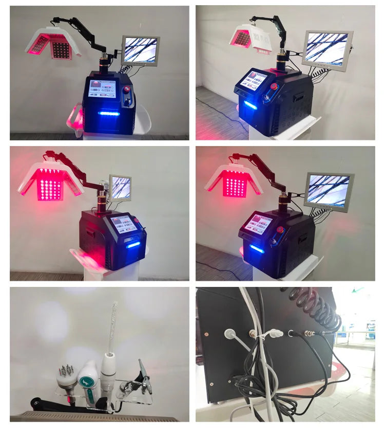 Homeuse 650nm Diode Laser Hair Growth Machine for Hair Growth & Regrowth Anti-Hairloss Treatments for Scalp with 262 Laser Lamps