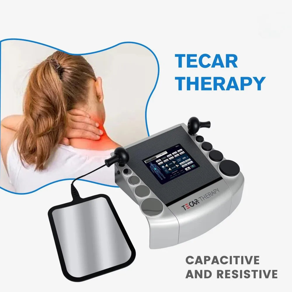 Cet Ret 448k Indib Tecar Therapy 448k Tecar Therapy Diathermy Machine CET RET Body Pain Relief Sport Injury