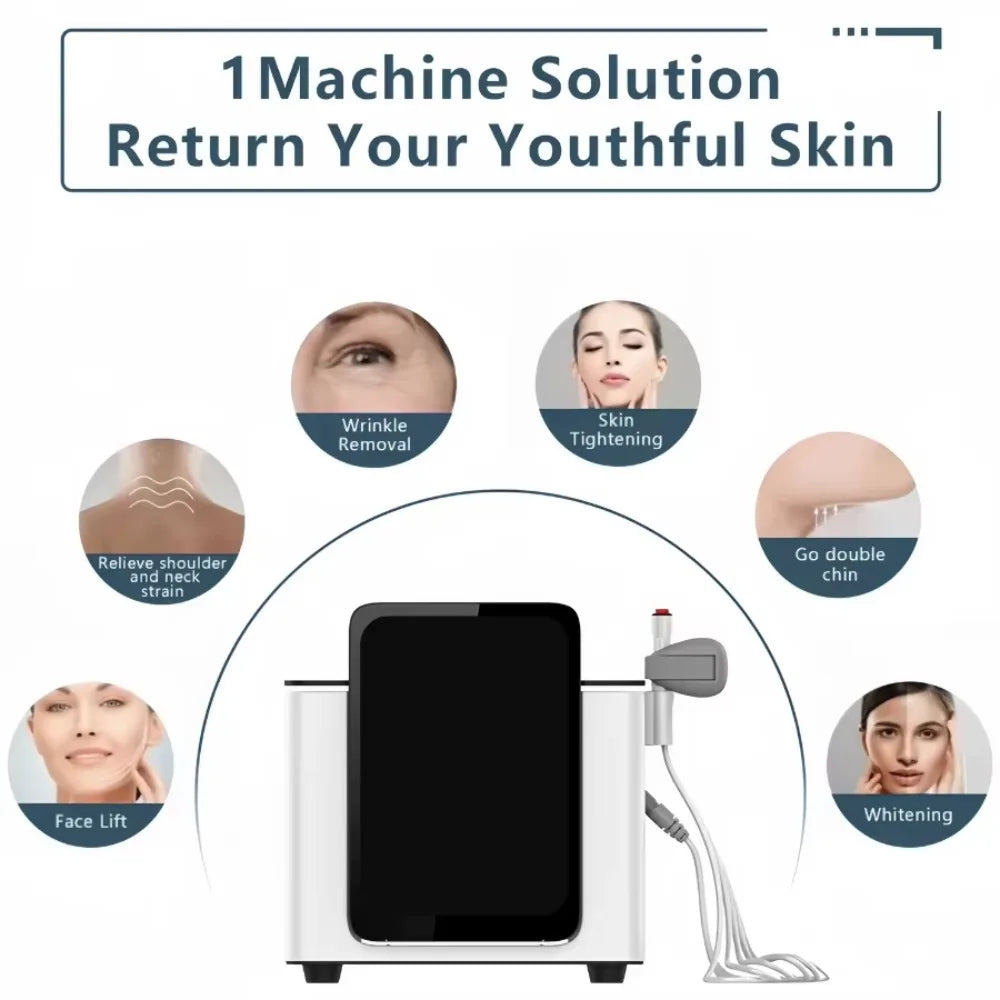Ems Face EMRF Sculpt PCRV Wrinkle Removal Face Lifting Face Beauty Machine with 5 Patches