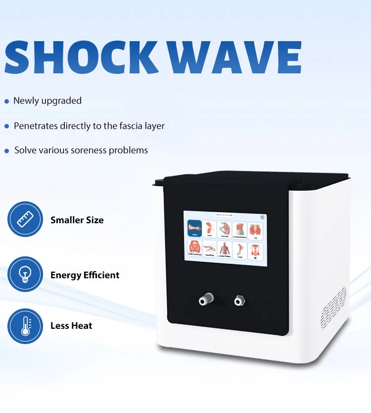 10 Bar ESWT RSWT Radial Shockwwave ESWT Therapy Release Fascia Pain And Chronic Back Pain Chiropractic  Fast Pain Relief