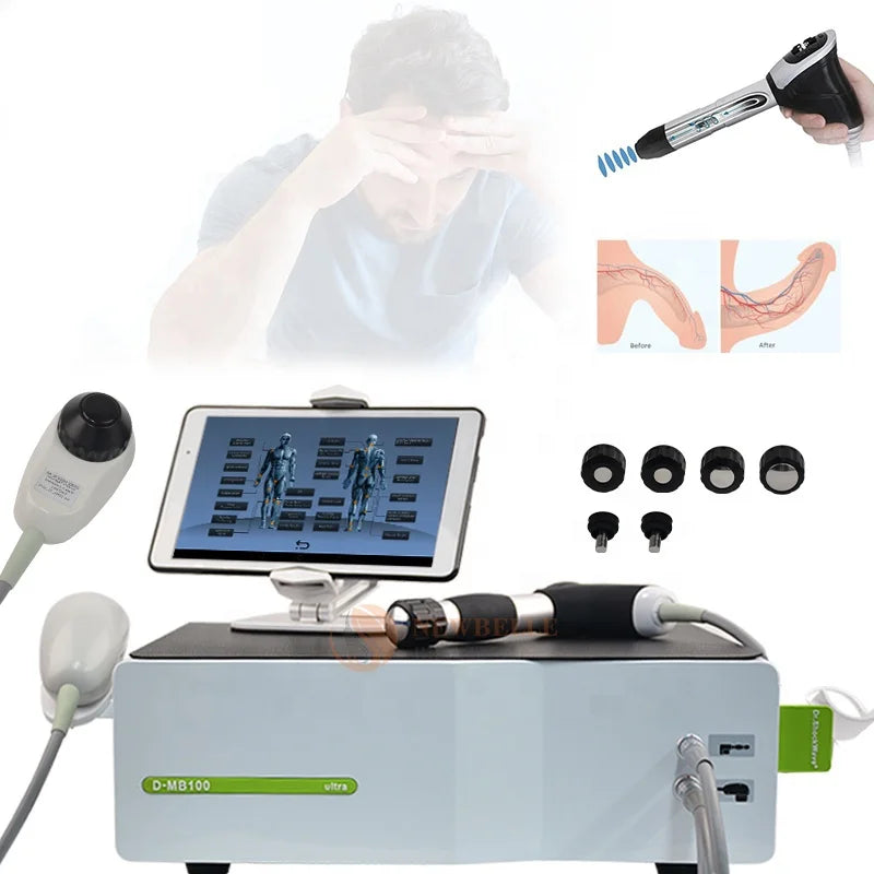 Radial 2 In 1 ESWT Physiotherapy Medical Shock Wave Therapy Machine For Electromagnetic Pain Relief Therapy Devices Shockwave