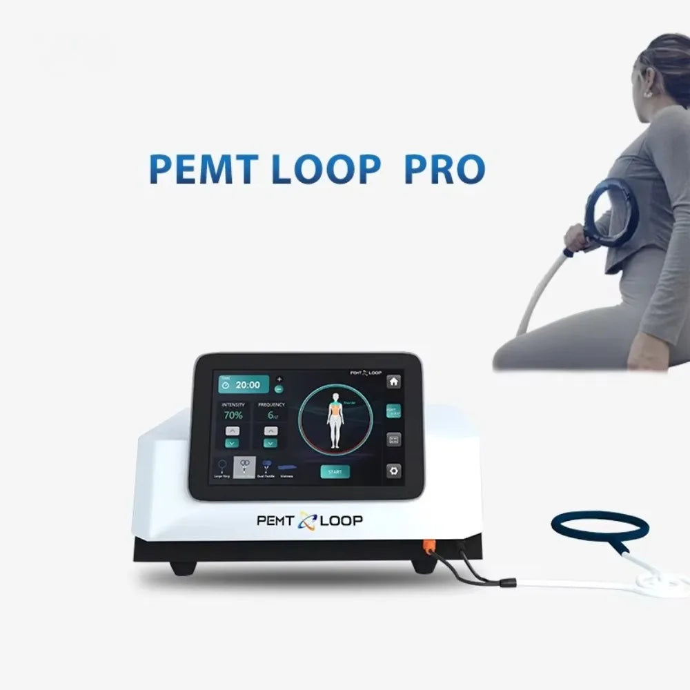 Human Body Physio Magneto 2 in 1 PEMF LOOP Magnetotherapy Machine Pulse Magnetic Machine With Horse Use Interface System