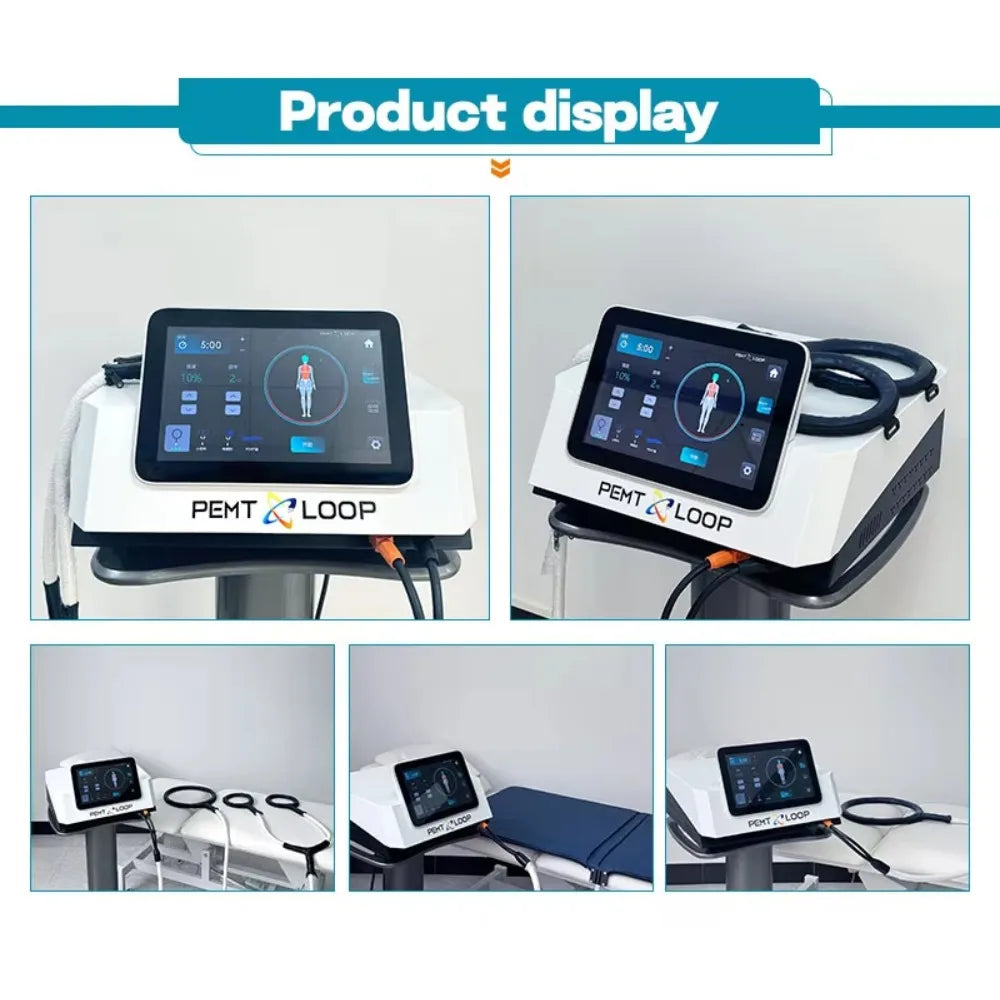 Physio Magneto 2 in 1 PEMF LOOP Magnetotherapy Machine Pulse Magnetic Machine With Horse Use Interface System