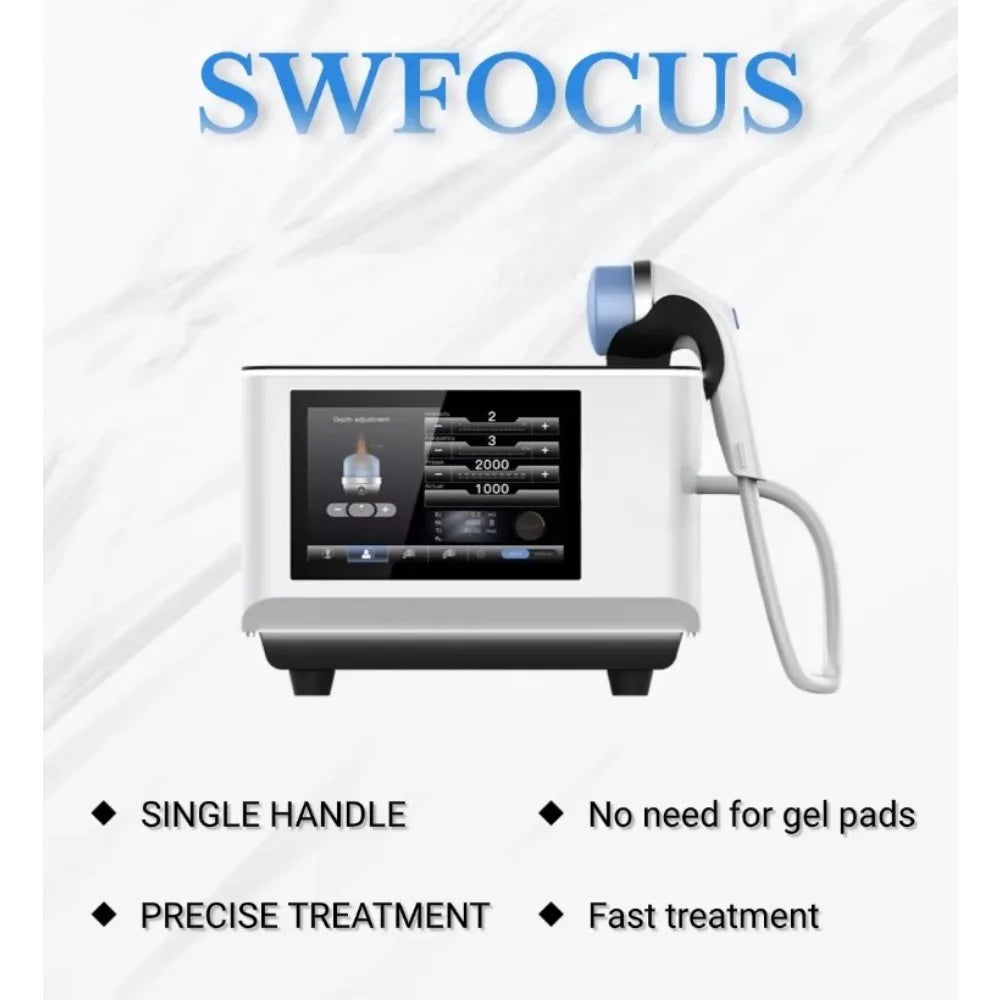 2 In 1 FSWT Shockwave Machine Focales Focused Shock Wave Therapy For Pain Relief And ED Treatment