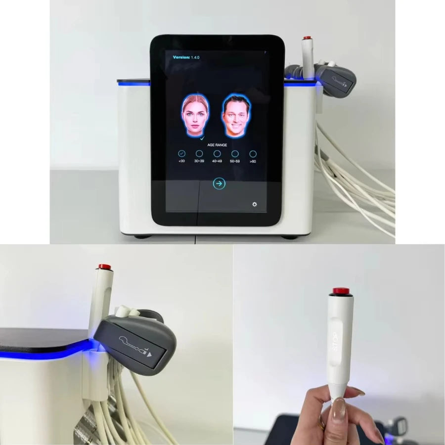Ems Face EMRF Sculpt PCRV Wrinkle Removal Face Lifting Face Beauty Machine with 5 Patches