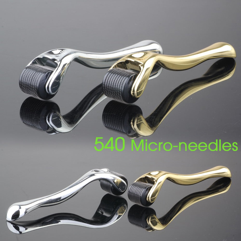 Derma Roller 540 Micro Needle Mesotherpy For Hair Grow Skin Care Meso Roller  Microneedling Pen