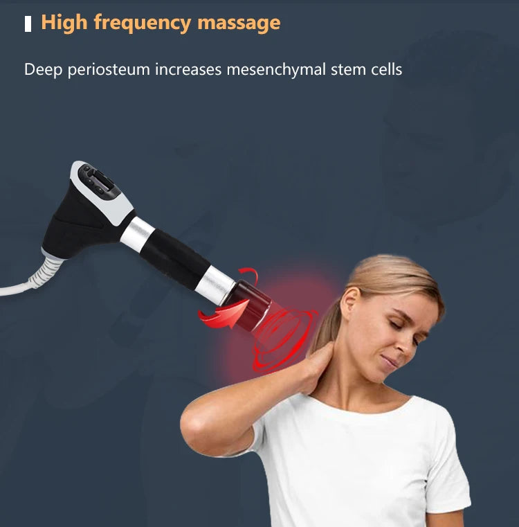 2 In 1 Ultra Care Pro Ultrasound And Radial Shockwave Physical Therapy Machine For Pain Relief For Home Use