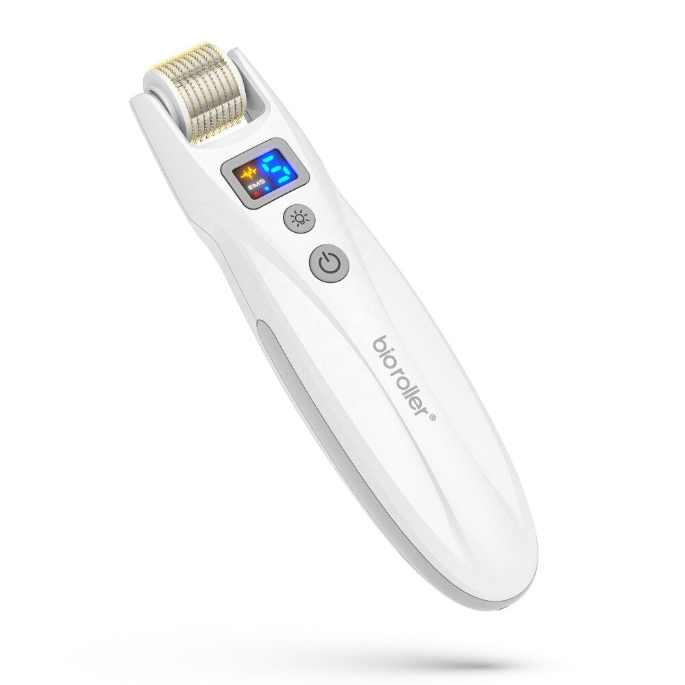 Derma roller Micro Current Bio roller G5 Microneedling Pen EMS+LED Light Threpay Derma Roller 0 5mm