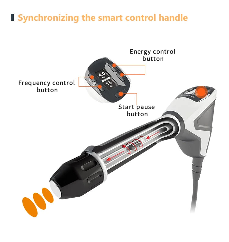 2 In 1 Ultra Care Pro Ultrasound And Radial Shockwave Physical Therapy Machine For Pain Relief For Home Use