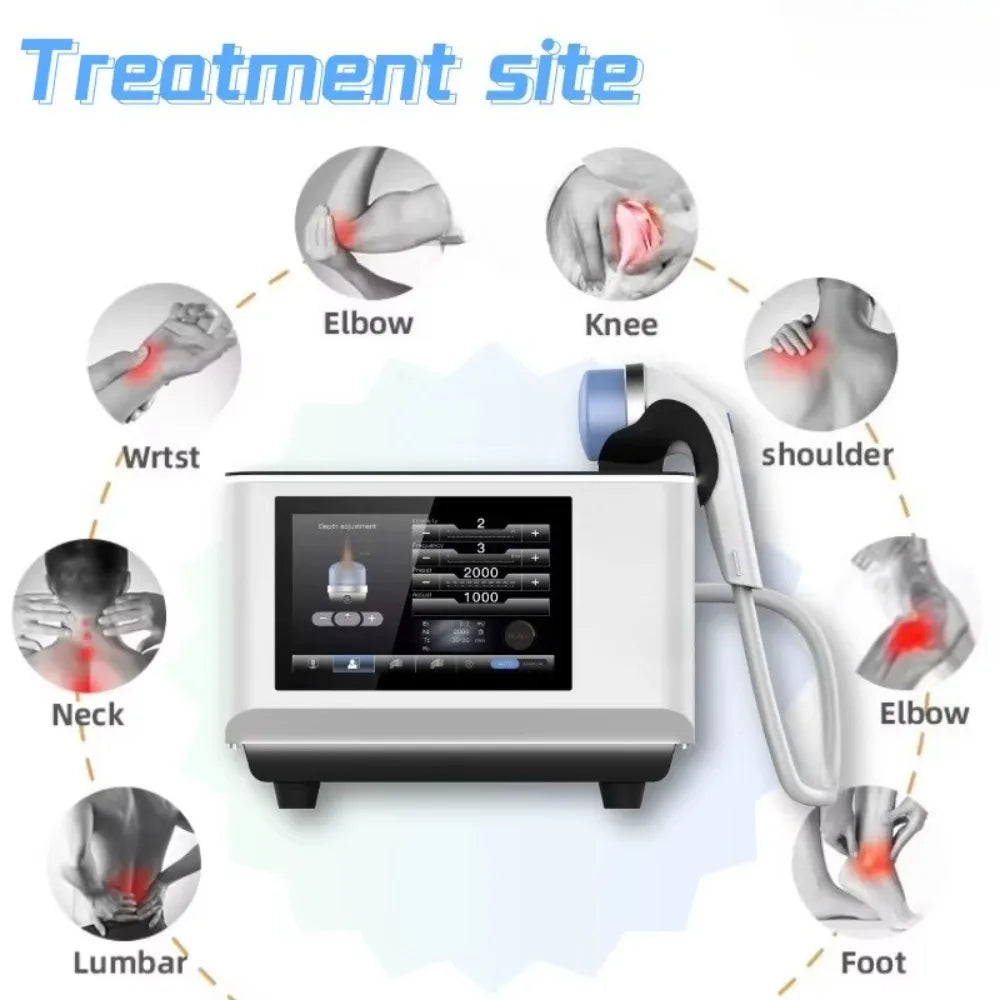 2 In 1 FSWT Shockwave Machine Focales Focused Shock Wave Therapy For Pain Relief And ED Treatment