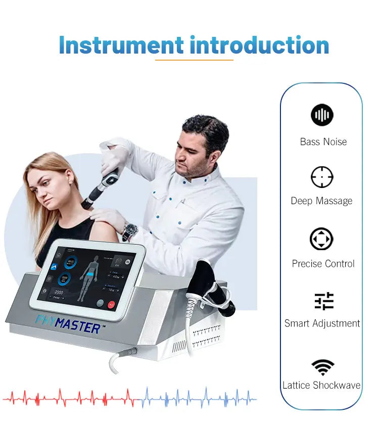Radial Shockwave Therapy For Face Softwave Shockwave Therapy for Improved Skin Elasticity For Body Pain Relief