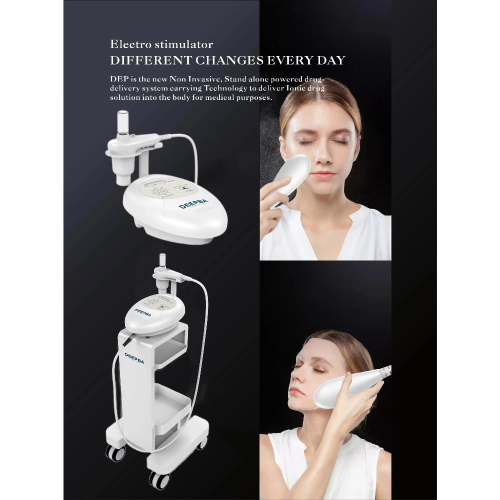 Dermoelectroporation DEP Superconducting Deepba Skin Tightening Skin Lifting Machine Facial Beauty Machine For Better Absorption